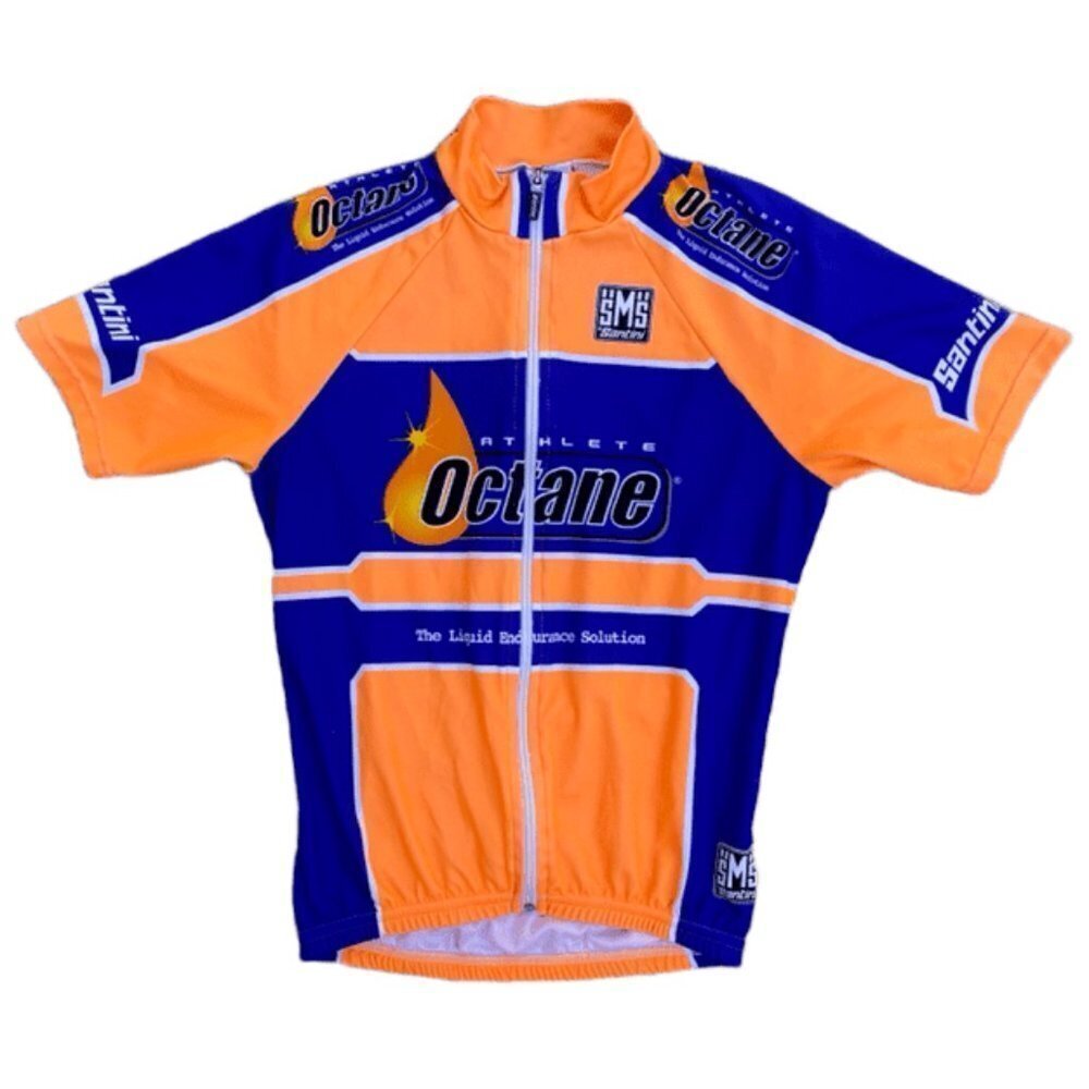 SMS SANTINI Full Zip Athlete Octane Cycling Jersey​​​​​​​